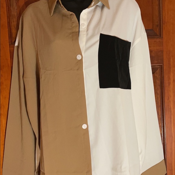 Two tone button down - Picture 3 of 3